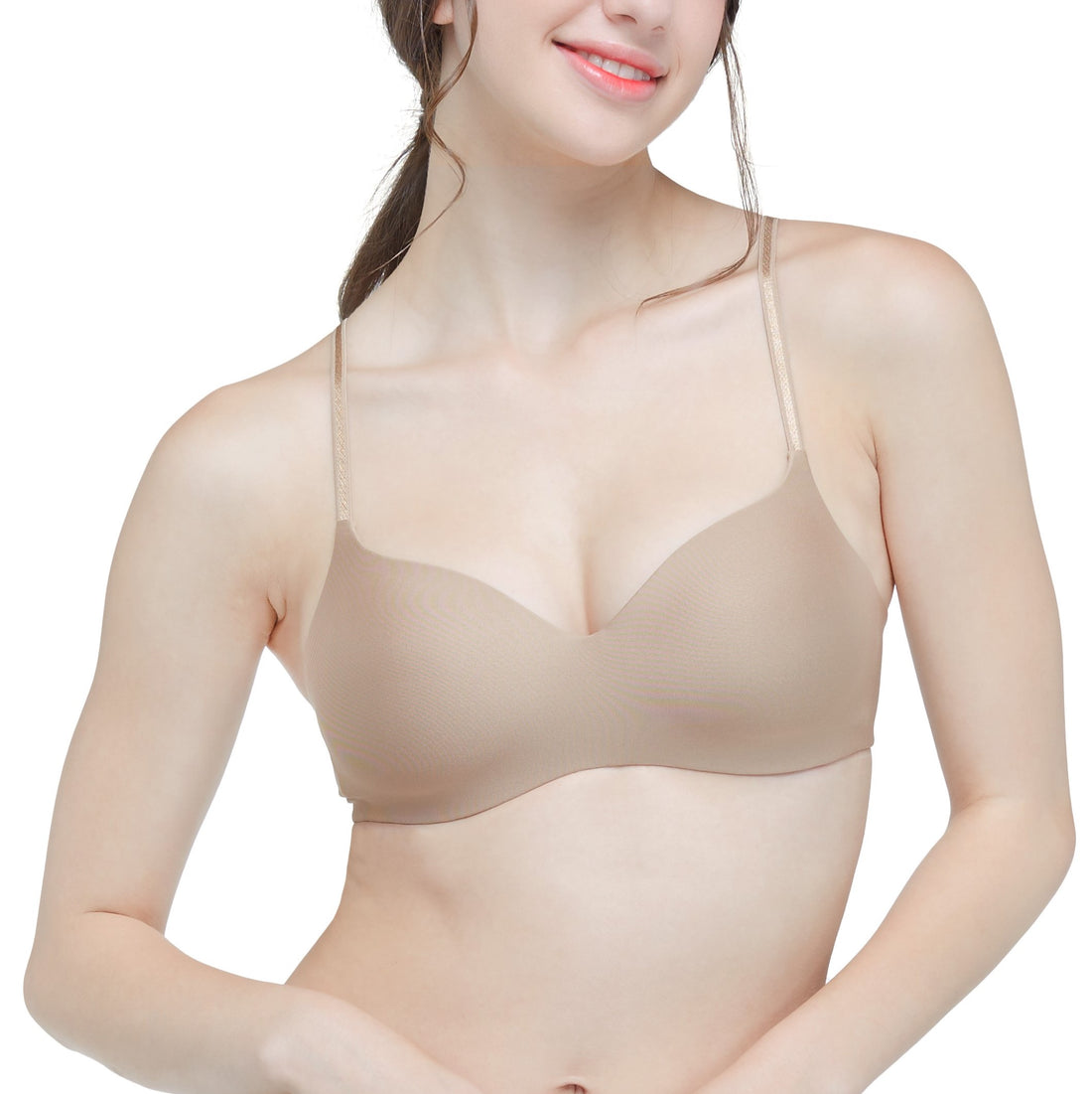 Wacoal Wireless bra, wireless bra, beautiful shape, model WB3A14, oval –  Thai Wacoal Public Company Limited