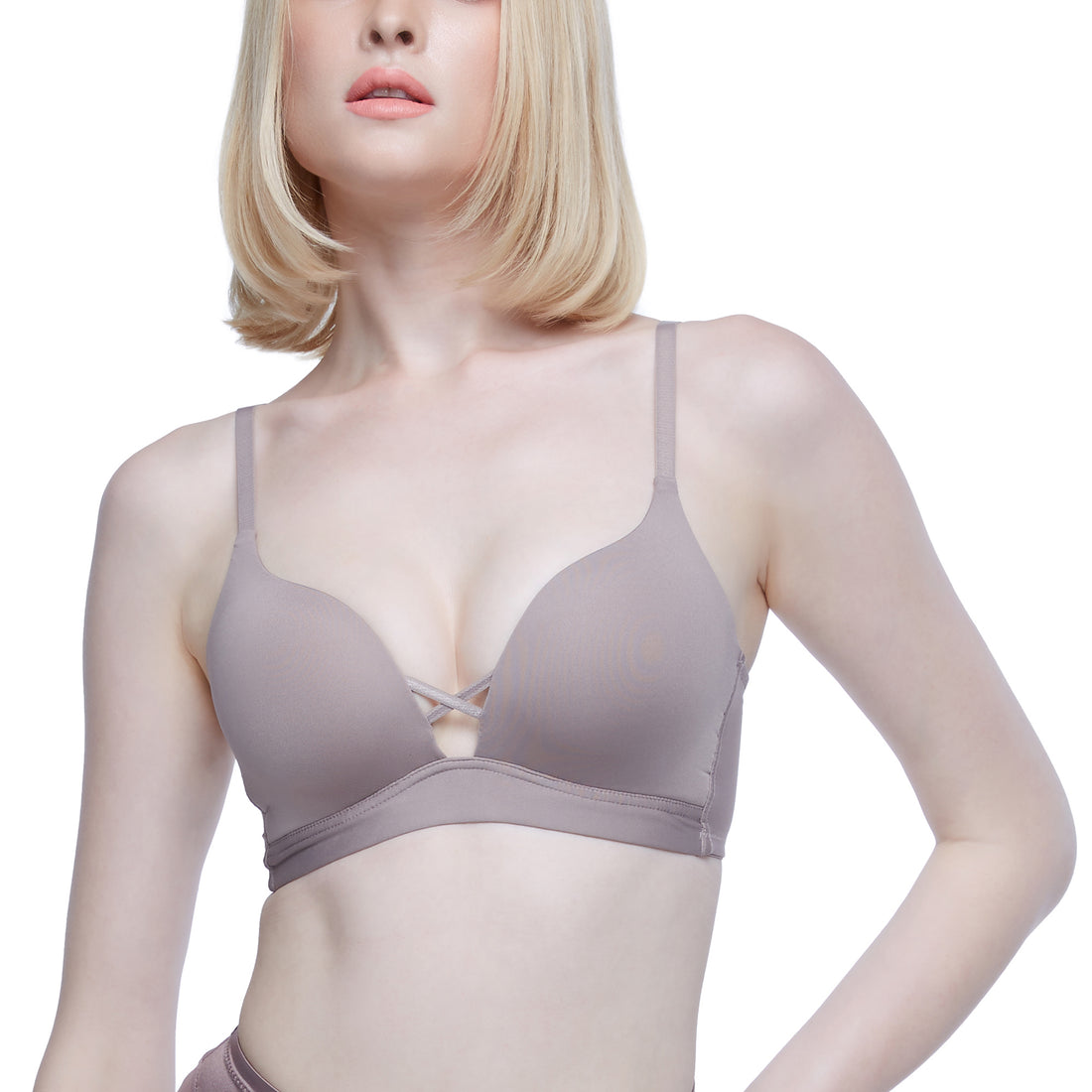 Wacoal Wireless Bra, wireless bra, comfortable to wear, thin padding 1 –  Thai Wacoal Public Company Limited