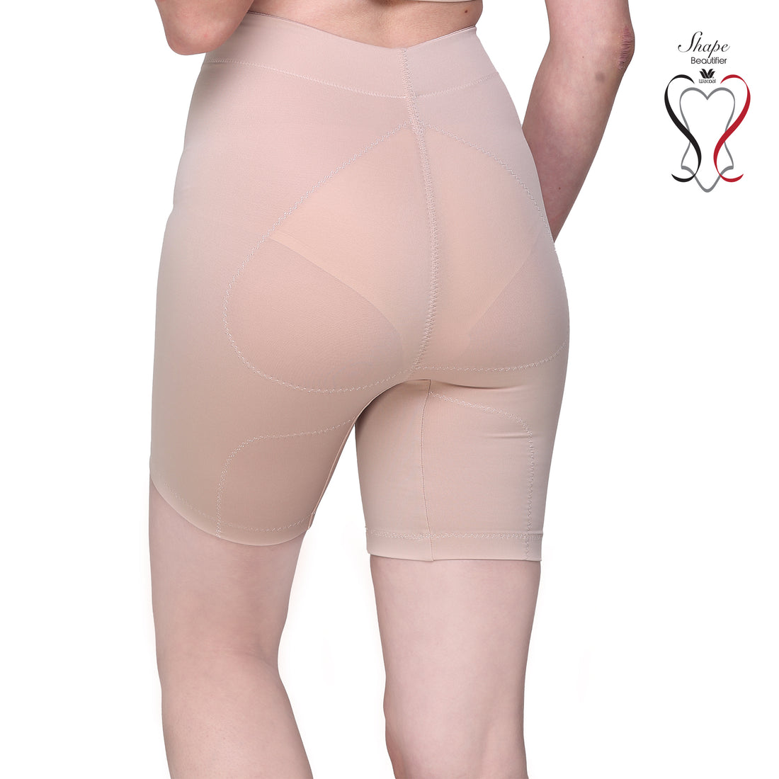 Wacoal Shape Beautifier Stay pants to tighten abdomen, hips, buttocks and thighs model WG5041 black (BL)