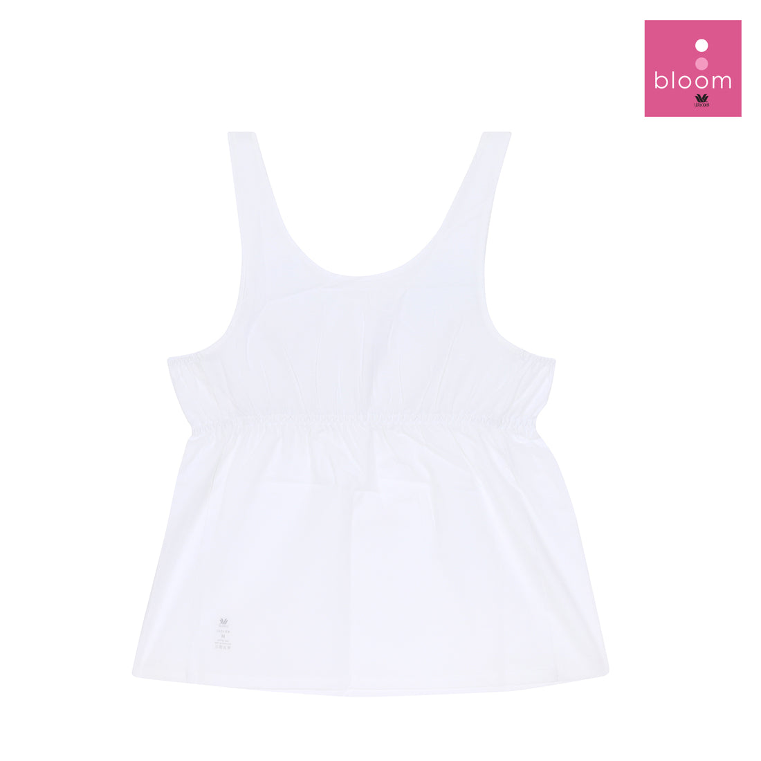 Wacoal Bloom Step 2 children's underwear Plain semi-bra cover up, model WH6X42, white (WH)