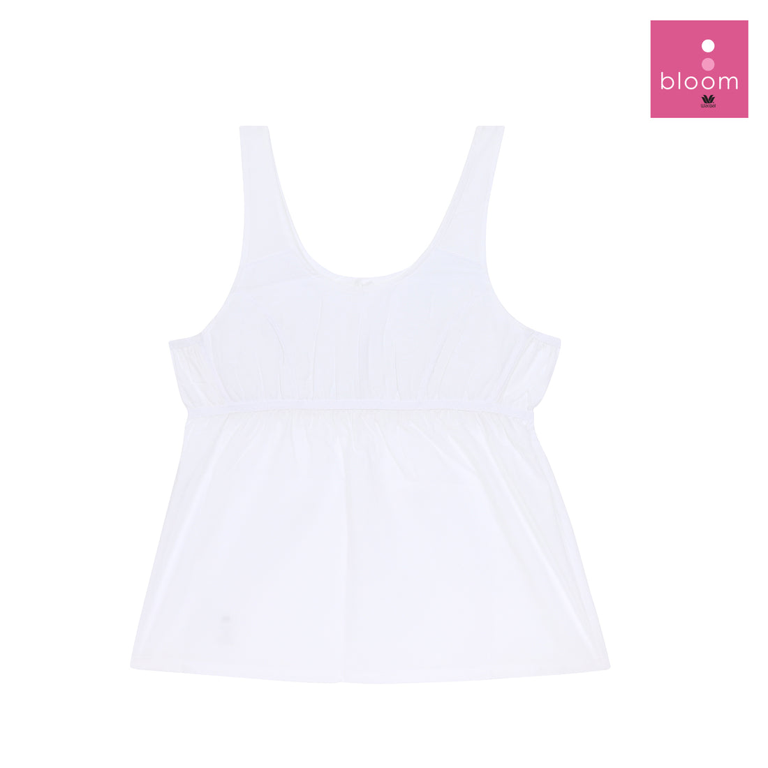Wacoal Bloom Step 2 children's underwear Plain semi-bra cover up, model WH6X42, white (WH)