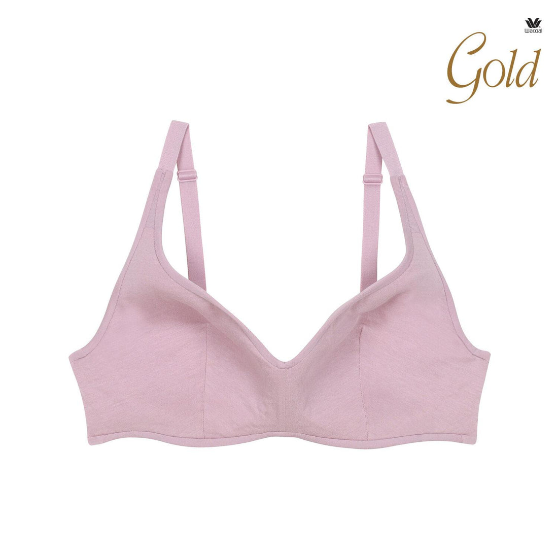 Wacoal Gold, healthy bra without wire, soft and comfortable touch, model  WO1519, light purple (LV)