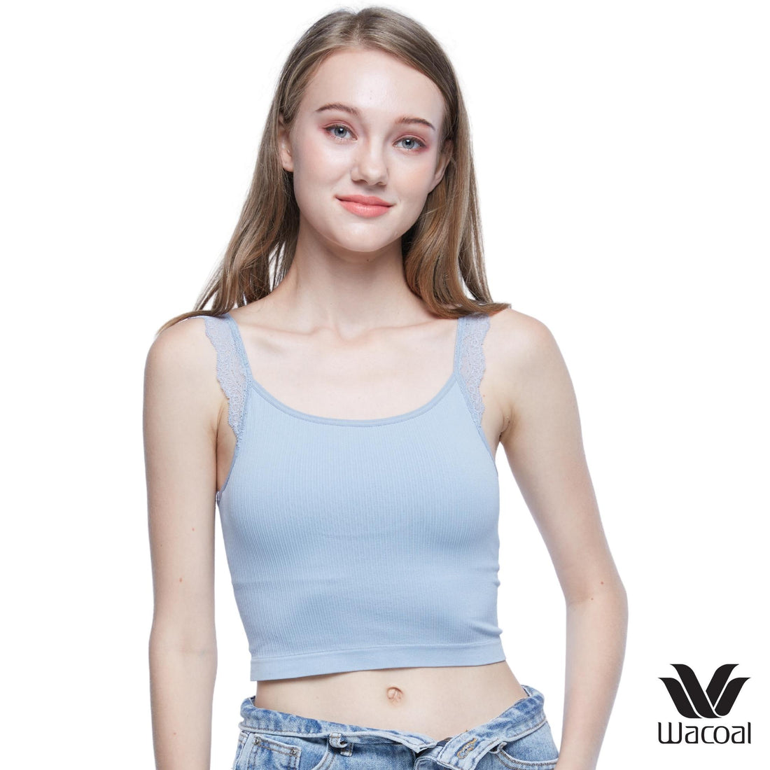 Wacoal Mood Comfy, backless camisole, built-in bra, decorated with lac –  Thai Wacoal Public Company Limited