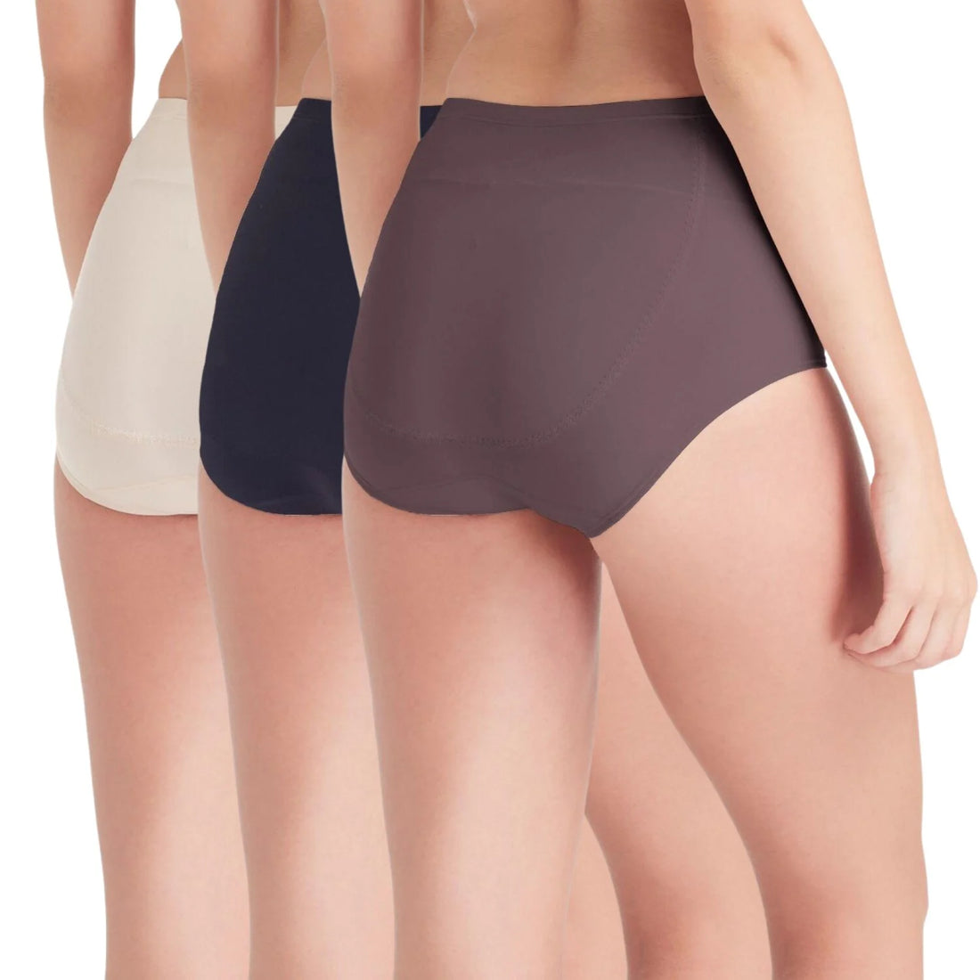 Wacoal Women's B Smooth Hi Cut Brief Panty 3 Pack, Rose dust, Deep Taupe,  Black, Small : : Clothing, Shoes & Accessories