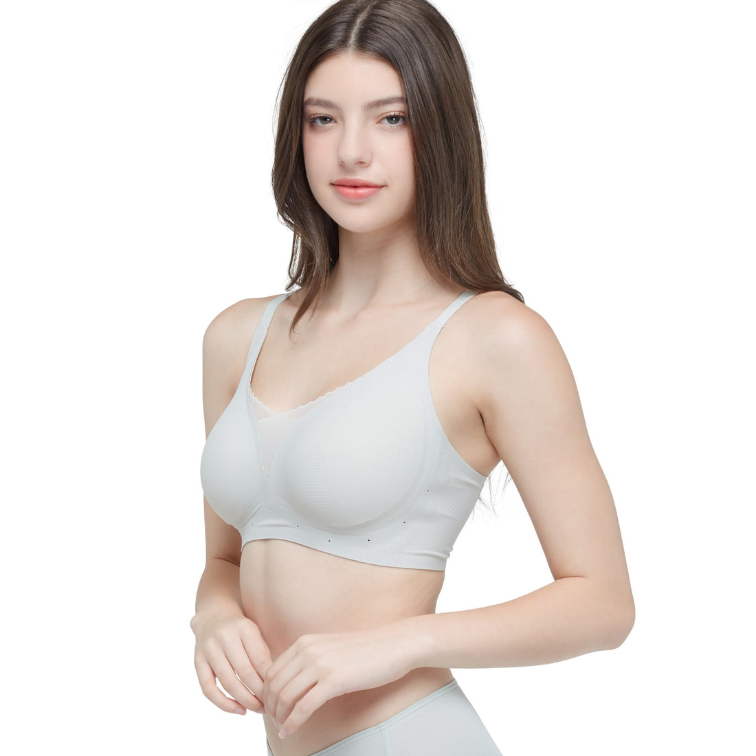 Adjustable Strapless Maternity Bra With Push Up And Sponge Free