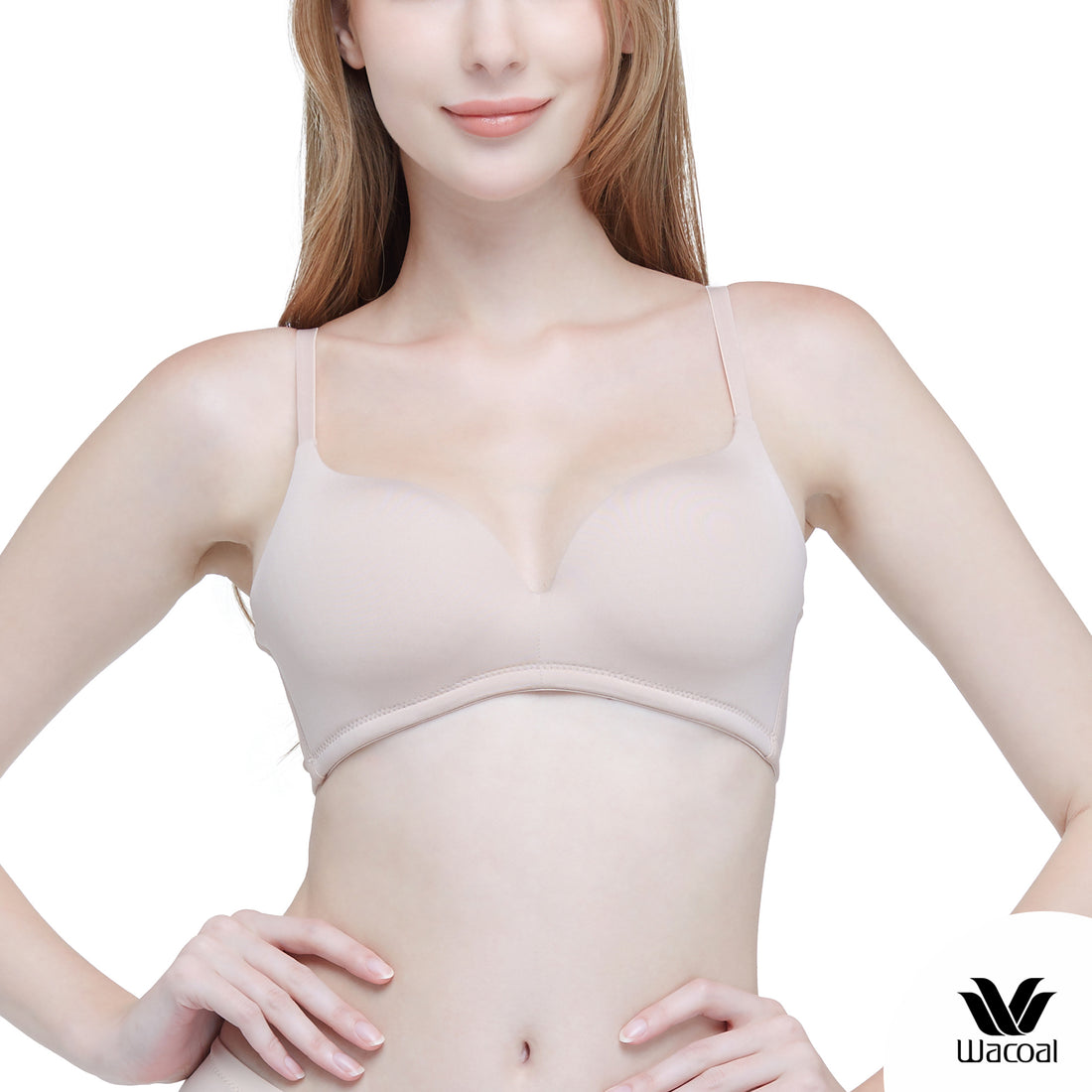 Wacoal bra front buckle bra small chest gathered without steel