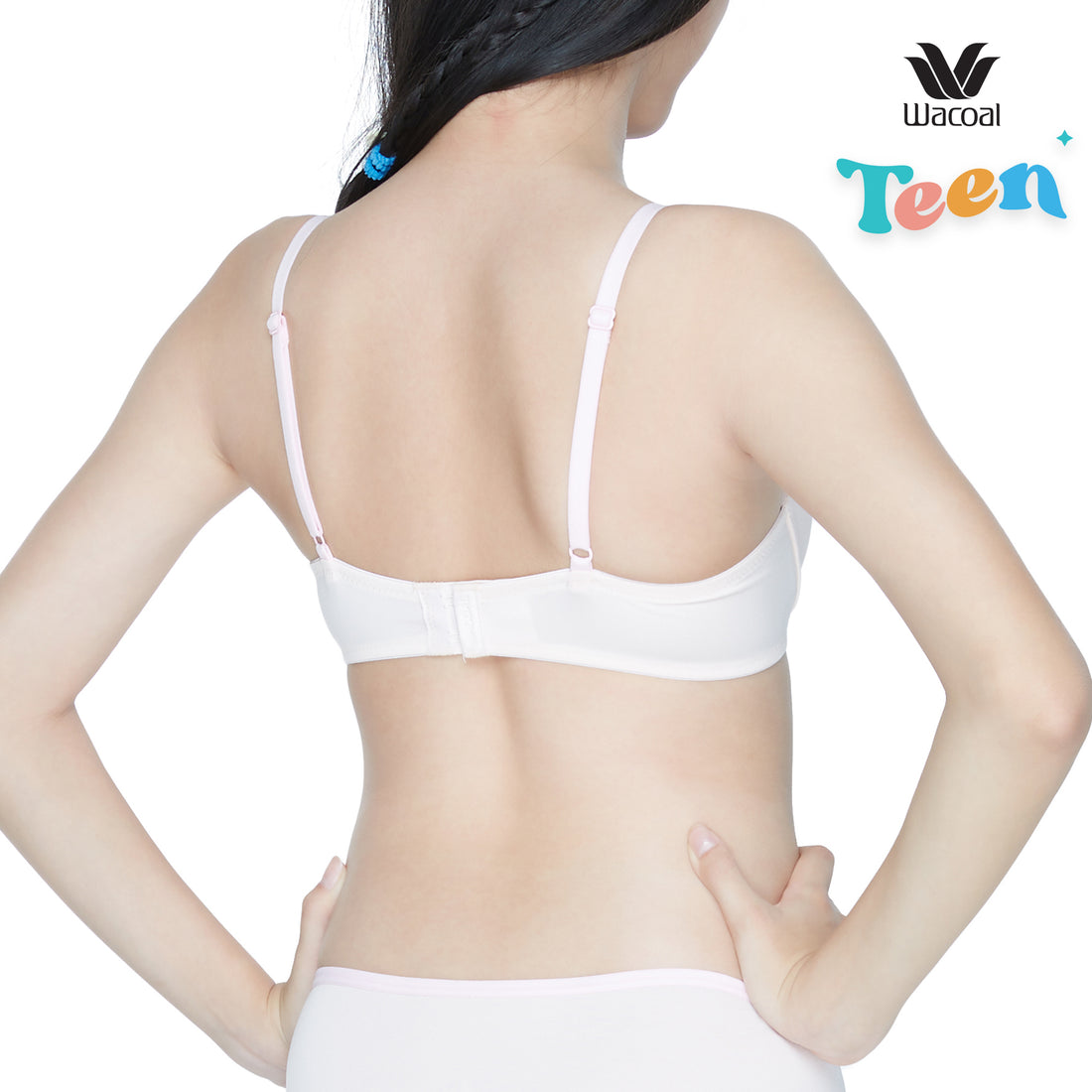 Wacoal Teen Bikini Panty Underwear for Teens Model MUT305 White