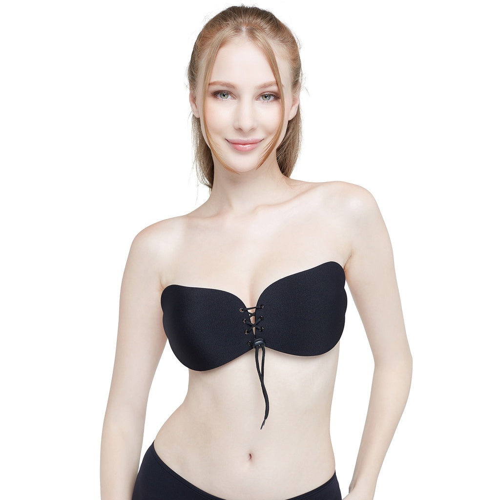 Wacoal Mood Accessories V-Push Wing Bra with String Model MM9057 Black –  Thai Wacoal Public Company Limited