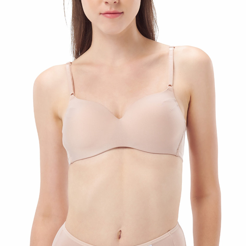 Wacoal Surprise Comfort Bra, wireless bra, thin sponge, 8 mm., soft an –  Thai Wacoal Public Company Limited